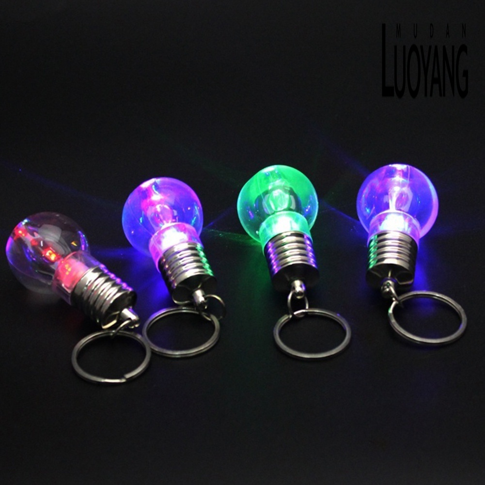 Móc Khóa Đèn Pin LED Thay Đổi Màu Sắc Mini