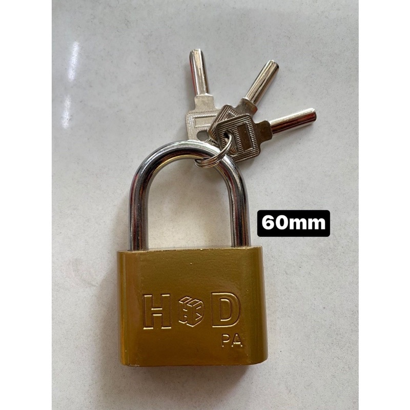 Ổ khoá HD cao cấp 3 chìa, chắc chắn, bền, ổ khoá bấm 50mm loại tốt ship hoả tốc hcm