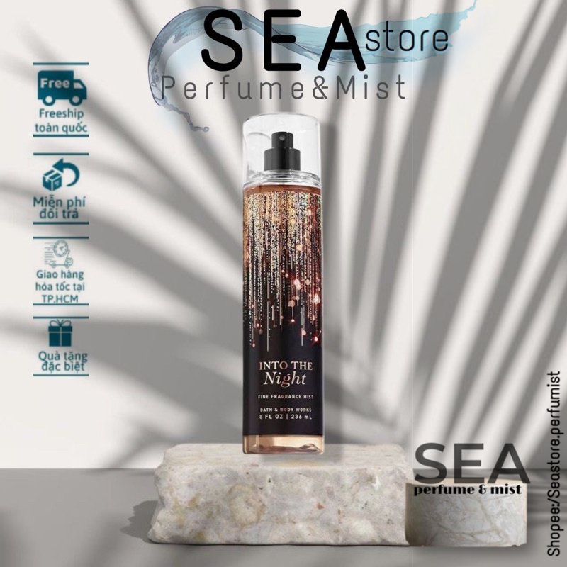 | NEW | Xịt thơm toàn thân Bath & Body Works Into The Night