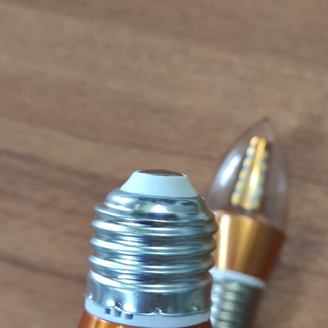 Đèn LED trái ớt nến 5W E27 (sáng trắng và sáng vàng)