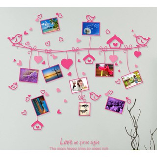 Decal Khung ảnh Cute