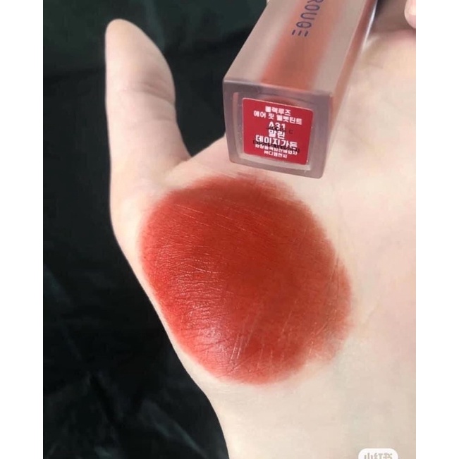 Son Black Rouge A31 màu đỏ nâu trầm Dry Daisy Garden