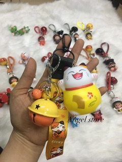 Móc khoá mèo thần tài