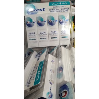 KEM ĐÁNH RĂNG CREST GUM DETOXIFY deep clean