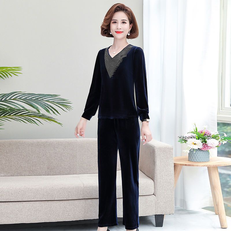 Bộ Nhung Trung niên hàng cao cấp
