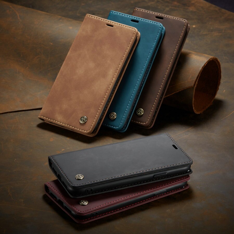 CaseMe Flip Coque for Business Leather Casing IPhone 7Plus 8Plus 6 7 8 6s Plus SE2020 Case New Luxury Magnetic Wallet