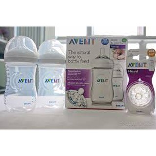 BÌNH SỮA AVENT NATURAL 260ML