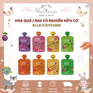 Hoa Quả / Rau Củ Nghiền Hữu Cơ Ella's Kitchen UK túi 70gr cho bé 4m+