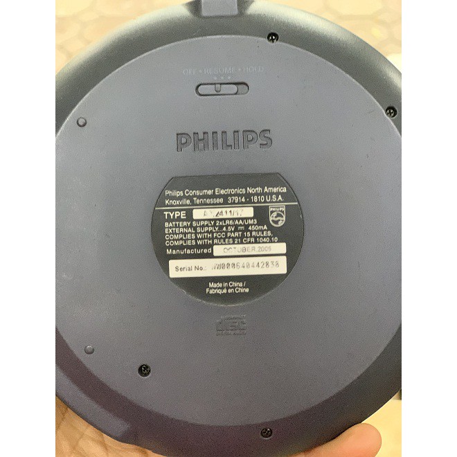 MÁY NGHE ĐĨA CD WALKMAN , MÁY CD MINI PHILIPS AX2412