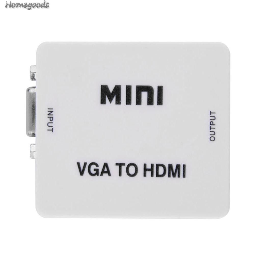 Hộp Chuyển Đổi Mini Hd 1080p Audio Vga Sang Hdmi-Compatible Hd Hdtv Video