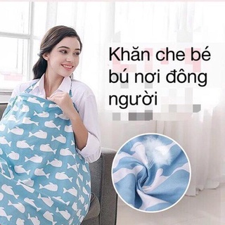 [ HCM TIỆN ÍCH ] Khăn choàng cho bé bú khi ra ngoài tiện ích