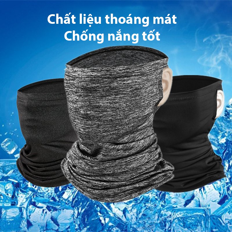 [HOT TREND 2021] KHĂN CHÙM MẶT CHÙM ĐẦU CHỐNG NẮNG, CHE NẮNG CHƠI THỂ THAO NAM NỮ NGĂN TIA UV THỜI TRANG, THẤM MỒ HÔI