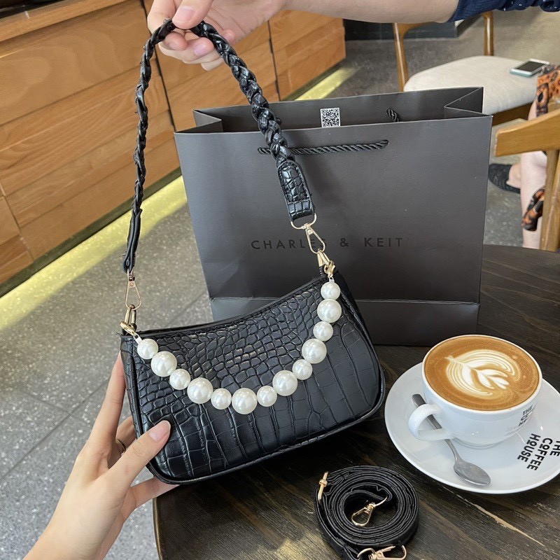 Túi kẹp nách đeo chéo đeo vai nữ đẹp đi chơi cao cấp phong cách dễ thương giá rẻ Bag.Thanhthu 519