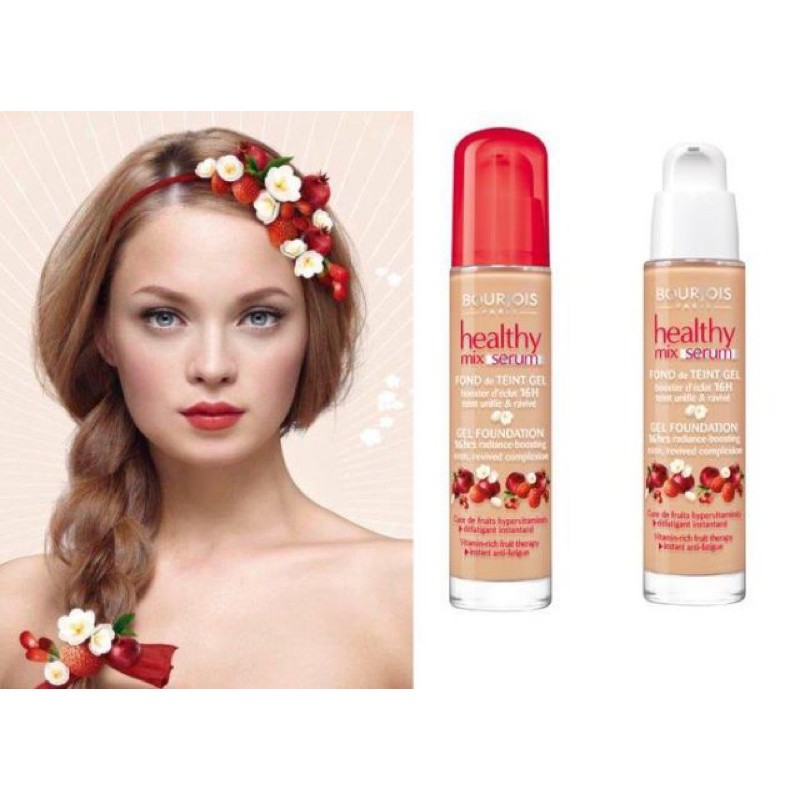 [FreeShip] KEM NỀN BOURJOIS HEALTHY MIX SERUM FOUNDATION 30ML | BigBuy360 - bigbuy360.vn