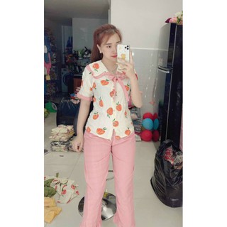 Đồ bộ đũi xốp hình trái đào