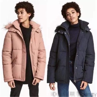 Áo khoác h&m size 34 hồng