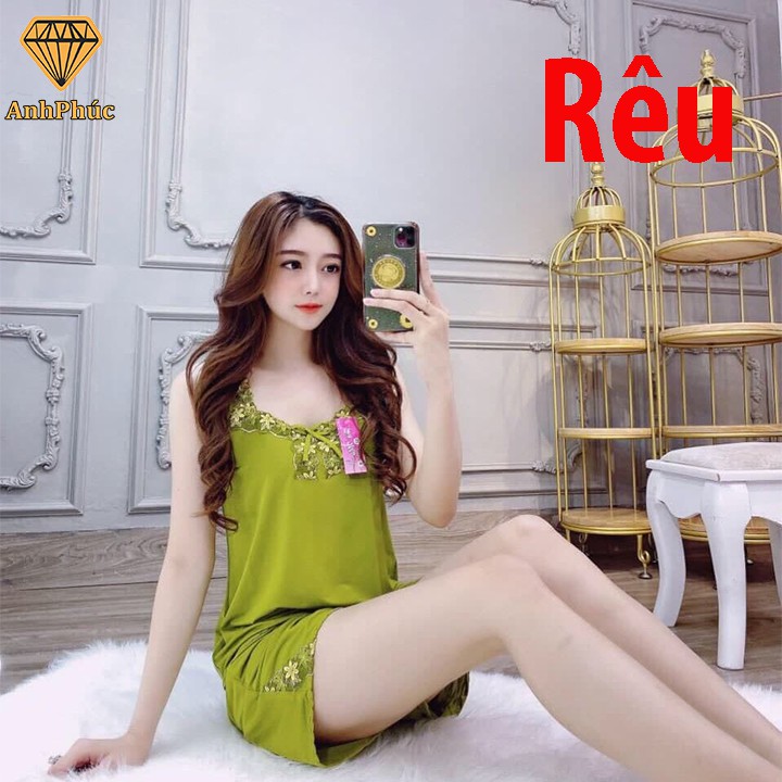 Đồ bộ ngủ phối ren chất thun lạnh mặc mát Anh Phúc + Bộ Bản Ren | BigBuy360 - bigbuy360.vn