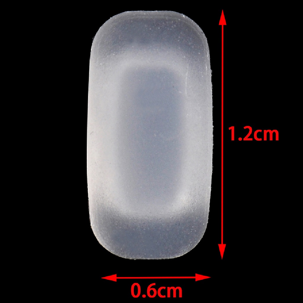 [Hàng mới về] Set 5 cặp miếng đệm mũi gắn mắt kính bằng silicon thay thế tiện dụng