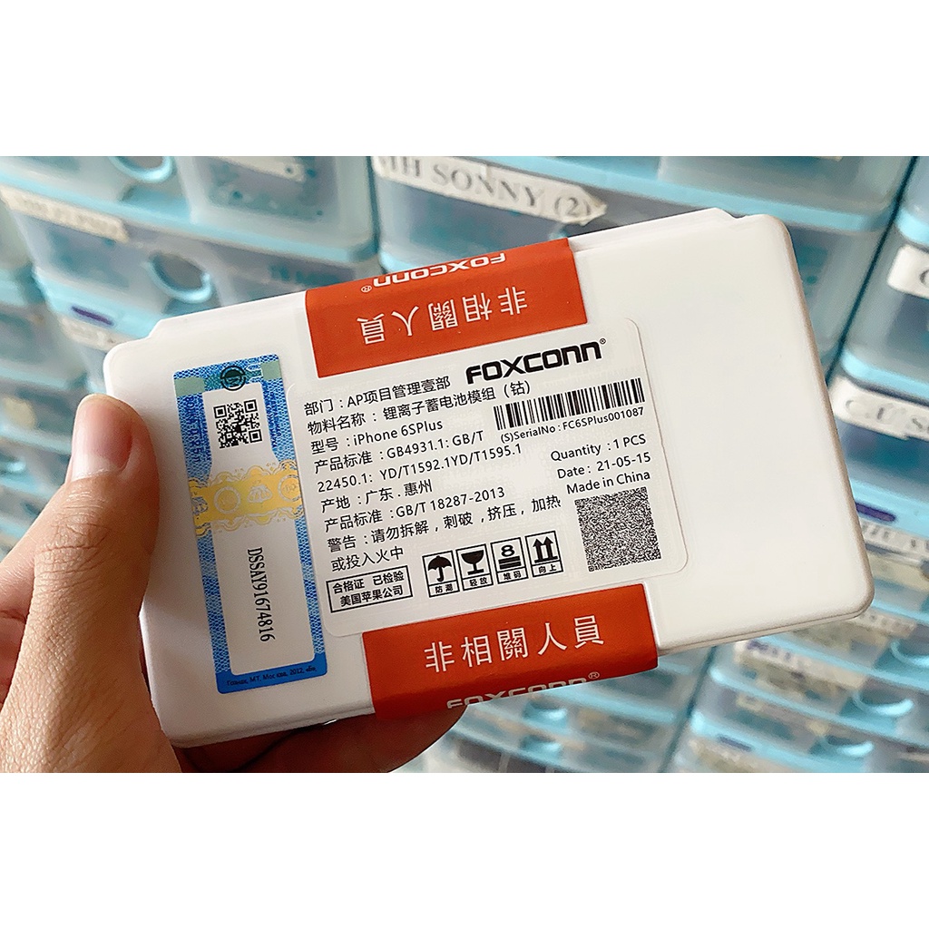 Pin dung lượng cao và chuẩn cho điện thoại Iphone 5G / 5S / 6G / 6S / 6s Plus