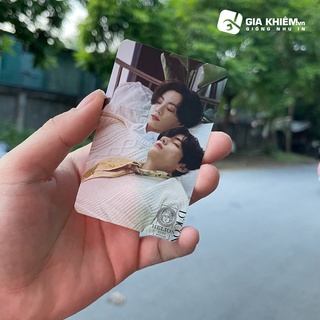 Combo 10 card bo góc in theo yêu cầu không phai không nhòe màu - Size 9x5.5cm