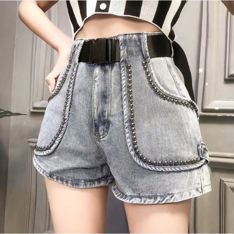 Quần short jean nữ, quần short bò nữ, quần đũi nữ Coca Unisex cao cấp đủ size QD04 | BigBuy360 - bigbuy360.vn