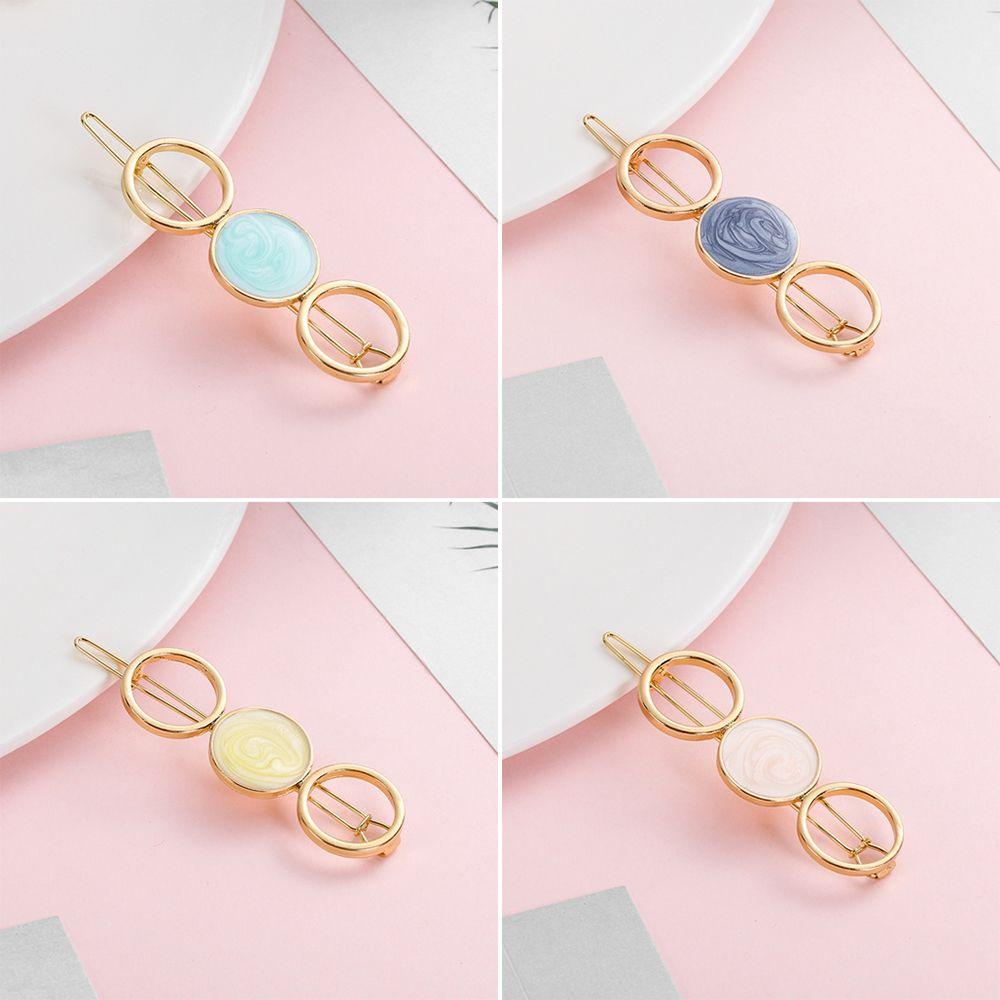 ME Kẹp TóC HìNh Ngôi Sao HìNh TròN ThờI Trang Cho Nữ