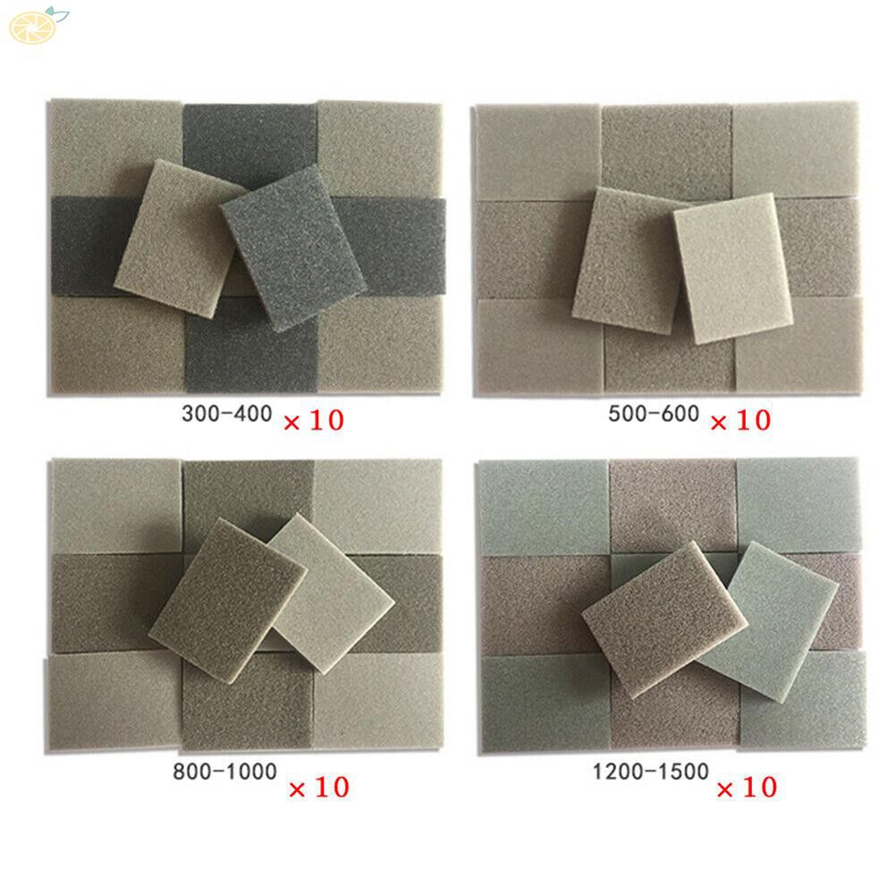 Miếng Xốp Chà Nhám Chống Thấm Nước 300-400 # 500-600 # 800-1000 # 1200-1500 #
