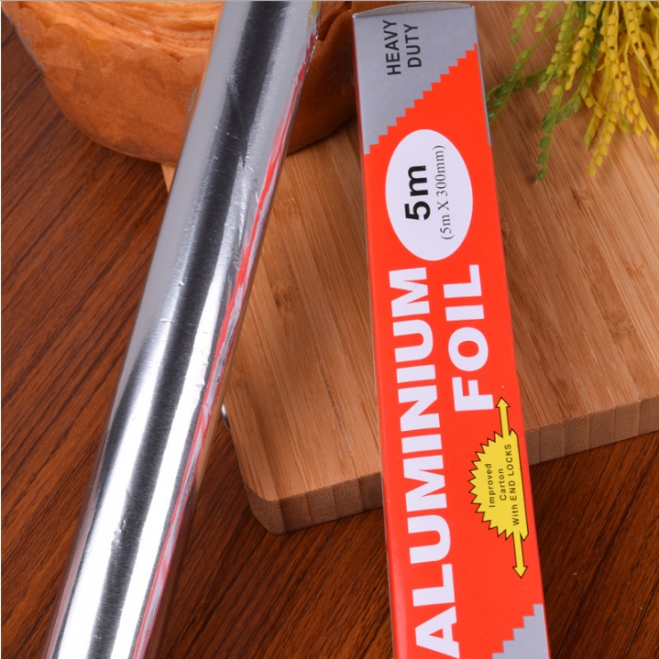 Giấy Bạc Nấu Nướng Đồ Ăn ALLIMINIUM Dài 5M - HÀNG MỚI VỀ