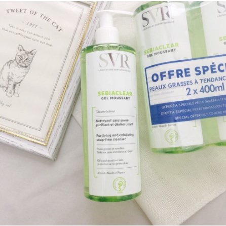 Sữa Rửa Mặt SVR Sebiaclear Gel Moussant 400ml Gel Rửa Mặt SVR | BigBuy360 - bigbuy360.vn