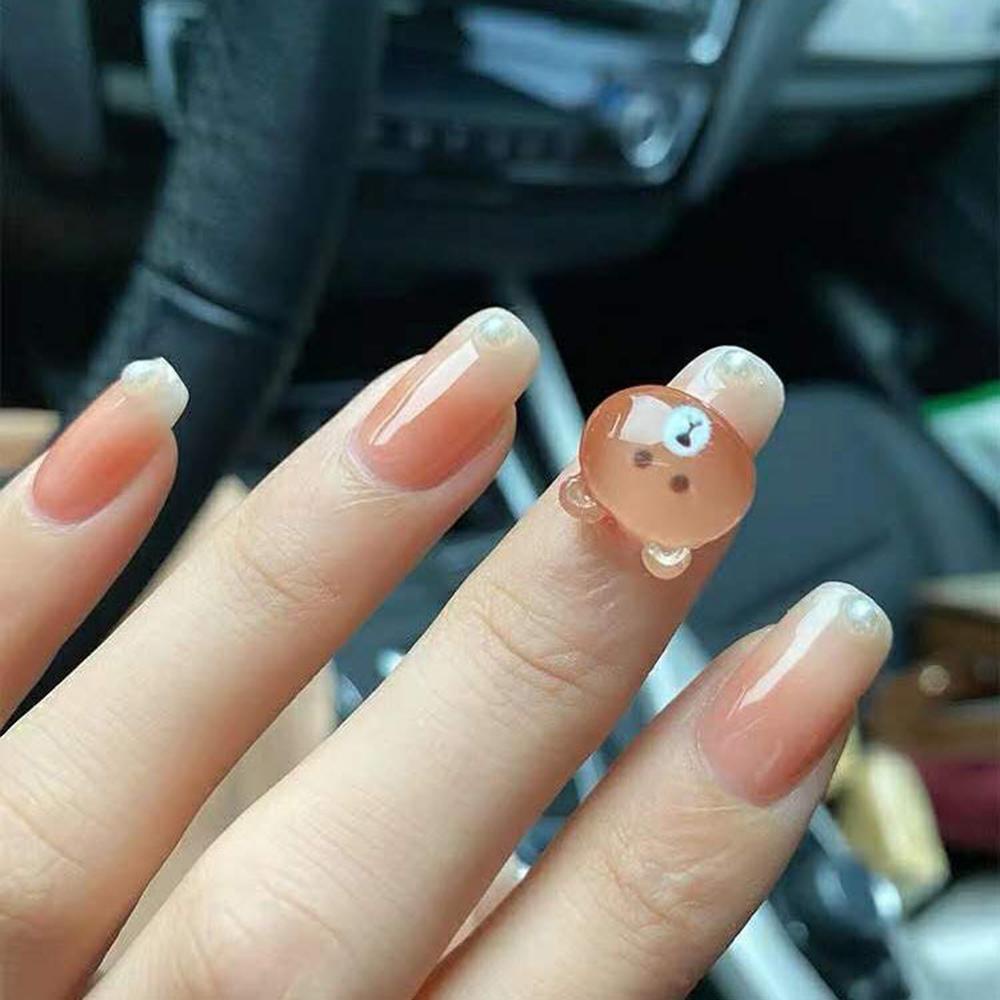 Phụ Kiện Trang Trí Móng Tay 3D Hình Động Vật Hoạt Hình Xinh Xắn