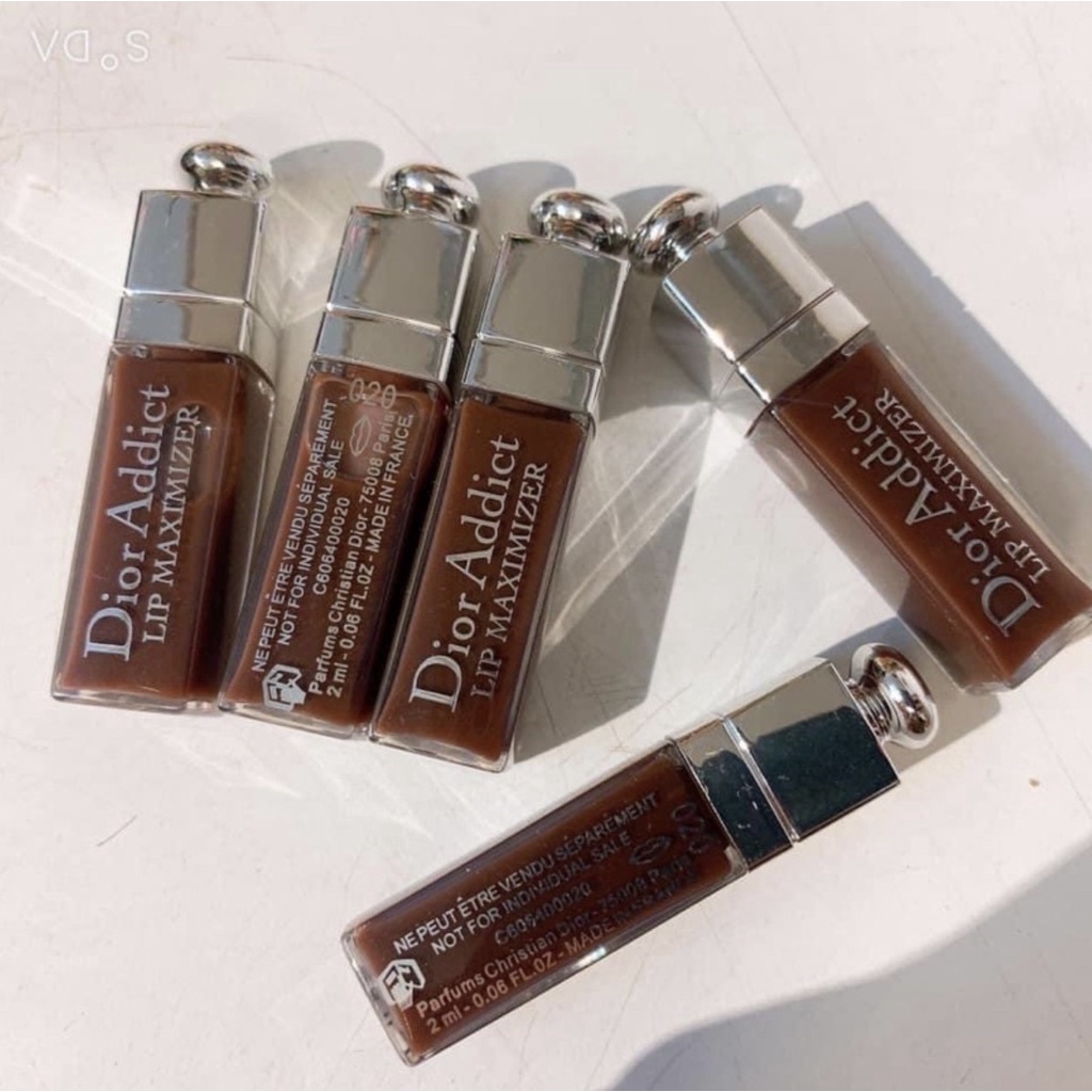 Son dưỡng Dior Lip Maximinizer 004 020 001 012  mini unbox, son dưỡng môi căng mọng