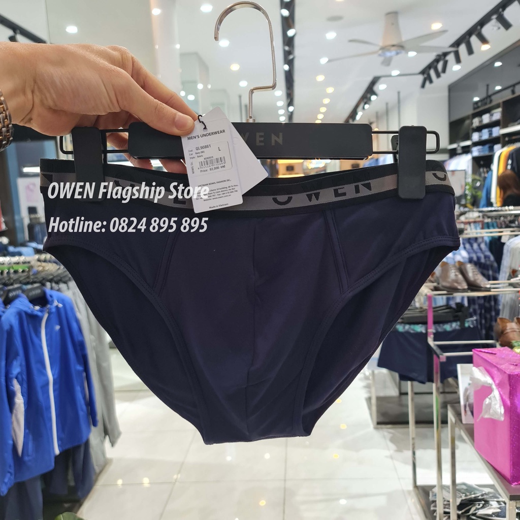 OWEN - Quần lót brief nam - Mã QL90861; QL90862