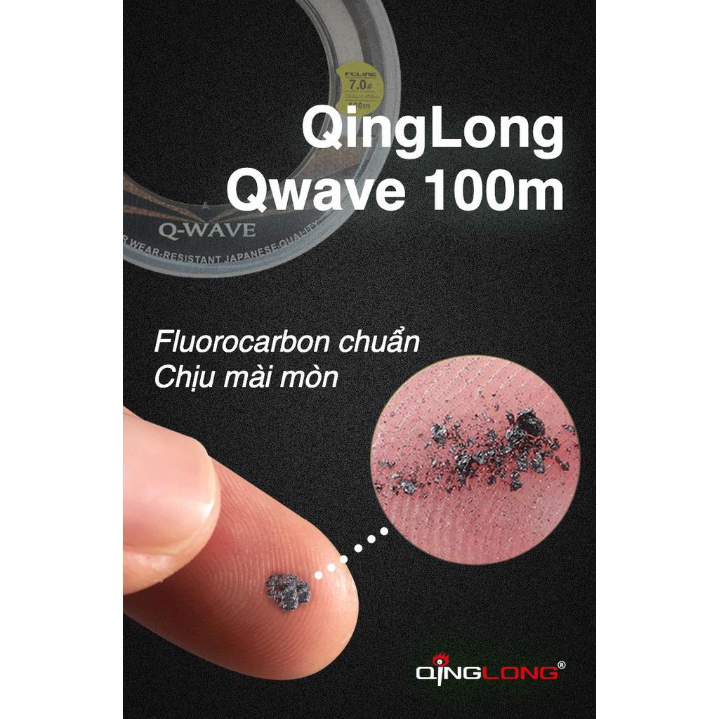 Cước Thẻo Fluorocarbon QuingLong Q-Wave