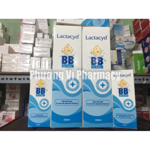 Sữa tắm Lactacyd BB / lactacyd Milky em bé