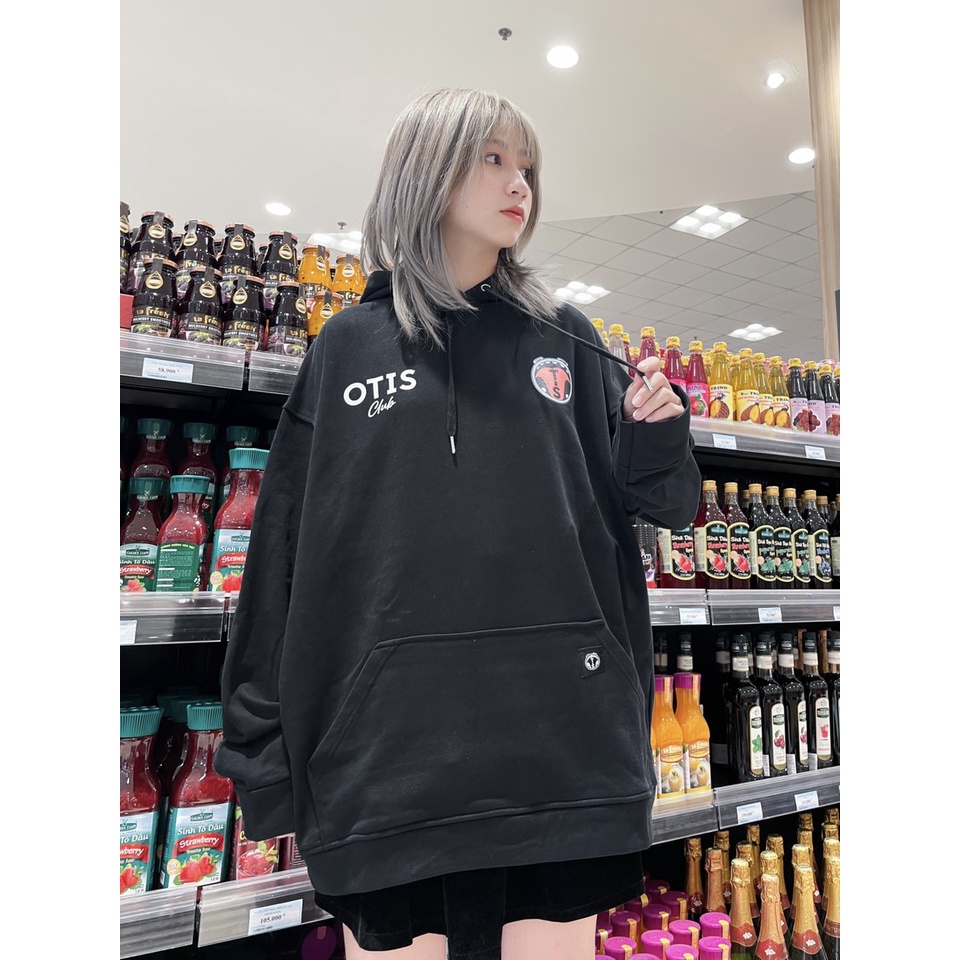 Áo Khoác Hoodie Local Brand Unisex Otis Club - Hoodie Dragon Trắng