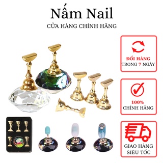 Đế gắn móng giả , đế nam châm gắn móng mẫu tập vẽ