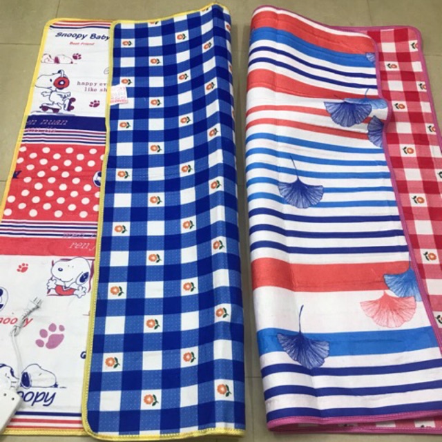 Đệm điện hàng Thượng Hải  1,2x1,5m hai mặt 2 công tắc rất ấm và bền ,đẹp