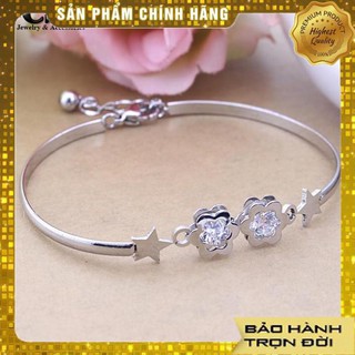 [ SIÊU BỀN ] VÒNG TAY NỮ INOX ĐÍNH ĐÁ CỰC ĐẸP KHÔNG ĐEN LT099-115-117-118