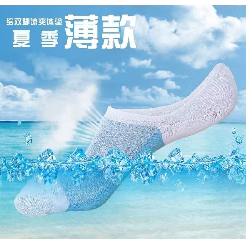 COMBO 10 ĐÔI TẤT THÔNG HƠI NAM MẪU MỚI/ TẤT "BIẾT THỞ" MÁT LẠNH