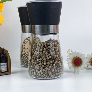 Combo Lọ Xay Tiêu kèm Tiêu Sọ[100gr] Màu Ngẫu Nhiên.