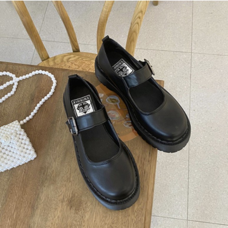 HÀNG XỊN HỘP ĐEN | GIÀY LOLITA QUAI MARY JANE ĐẾ RĂNG CƯA | BigBuy360 - bigbuy360.vn