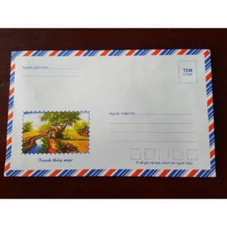com bo 2 phong bì thư loại đẹp