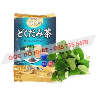 Trà diếp cá hỗ trợ thải độc 60 gói date 2023 nội địa Nhật Bản