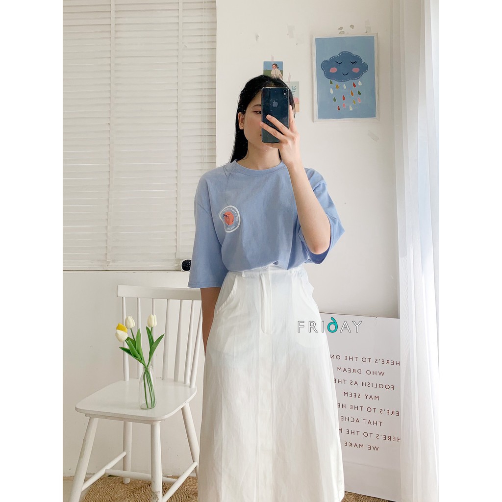 Chân váy thô 1 khuy xẻ trước Friday | BigBuy360 - bigbuy360.vn