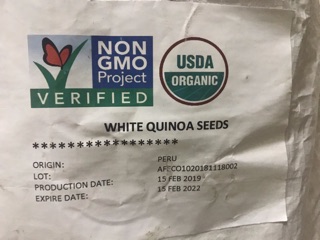 Hạt diêm mạch (Quinoa) Peru 500gr
