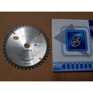 LƯỠI CƯA GỖ COVINA 185MM(1 TẤC 8) 4O RĂNG LOẠI 1