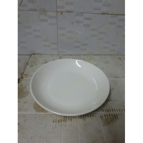 Đĩa sứ sâu lòng dáng mới - FREESHIP - Đĩa sâu lòng bằng gốm sứ cao cấp màu trắng
