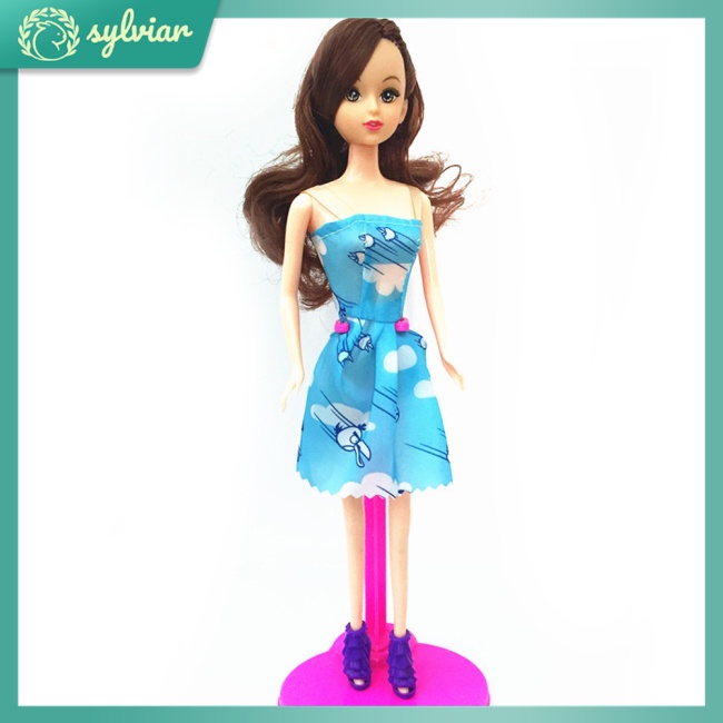 Set 98 Món Đồ Chơi Gồm Vòng cổ / Lược / Giày / Túi Xách / Gương Treo Búp Bê Cho Bé