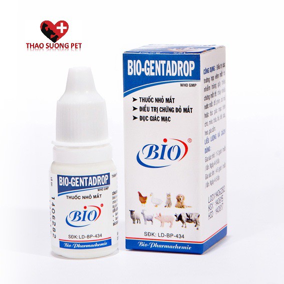 Thuốc nhỏ mắt cho chó mèo