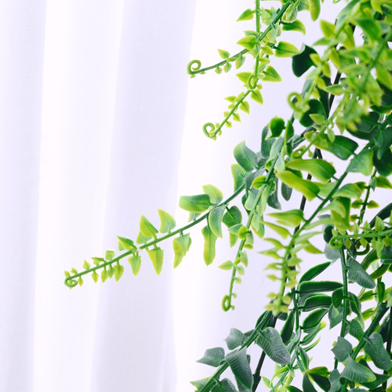 Bộ 2 Cây Thường Xuân Giả Bằng Nhựa Chống Tia UV Treo Trang Trí Ngoài Trời